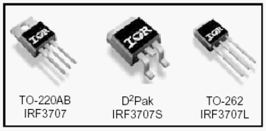 IRF3707L, HEXFET Power MOSFETs Discrete N-Channel